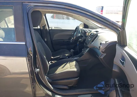 2015 Chevrolet Sonic Lt Auto из США, поврежденный, VIN 1G1JC5SH0F4208062